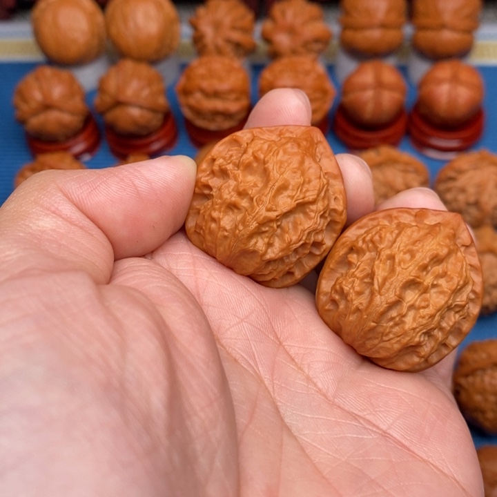 把件文玩核桃小官帽