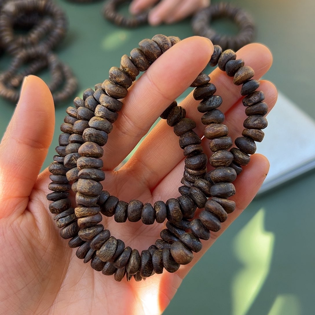 沉香手串树丁沉水7克0.8多样性发一条
