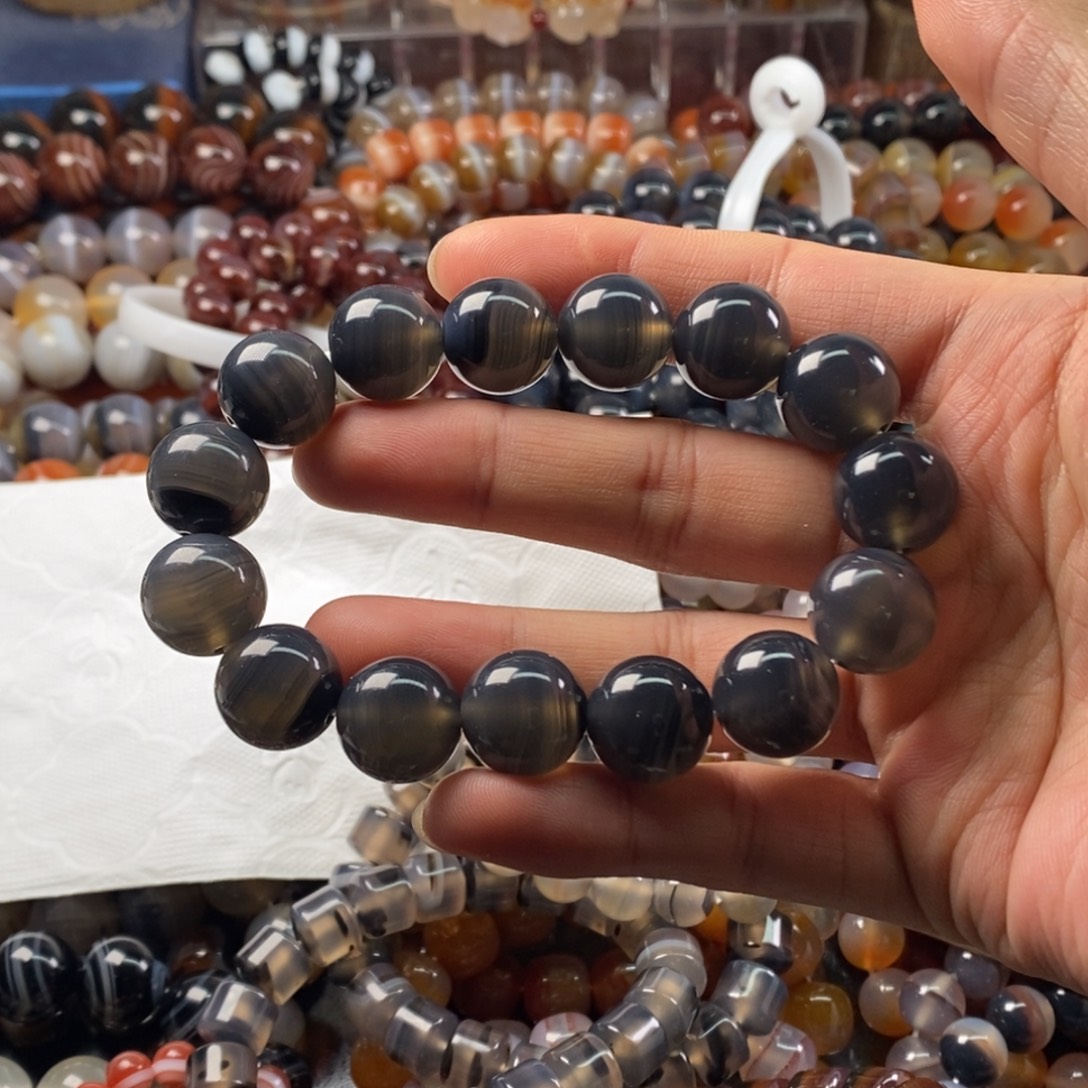 瑞***意玛瑙/玉髓未镶嵌手链