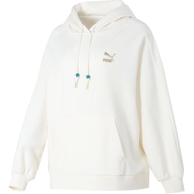 PUMA/彪马新年款拼色跑步健身训练连帽卫衣 女款627269-65