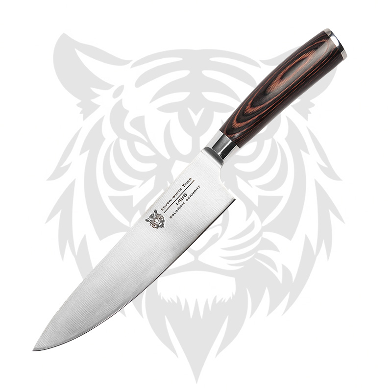 1.4116德国进口钢家用商用主厨牛刀刀具菜刀锋利耐用全新设计