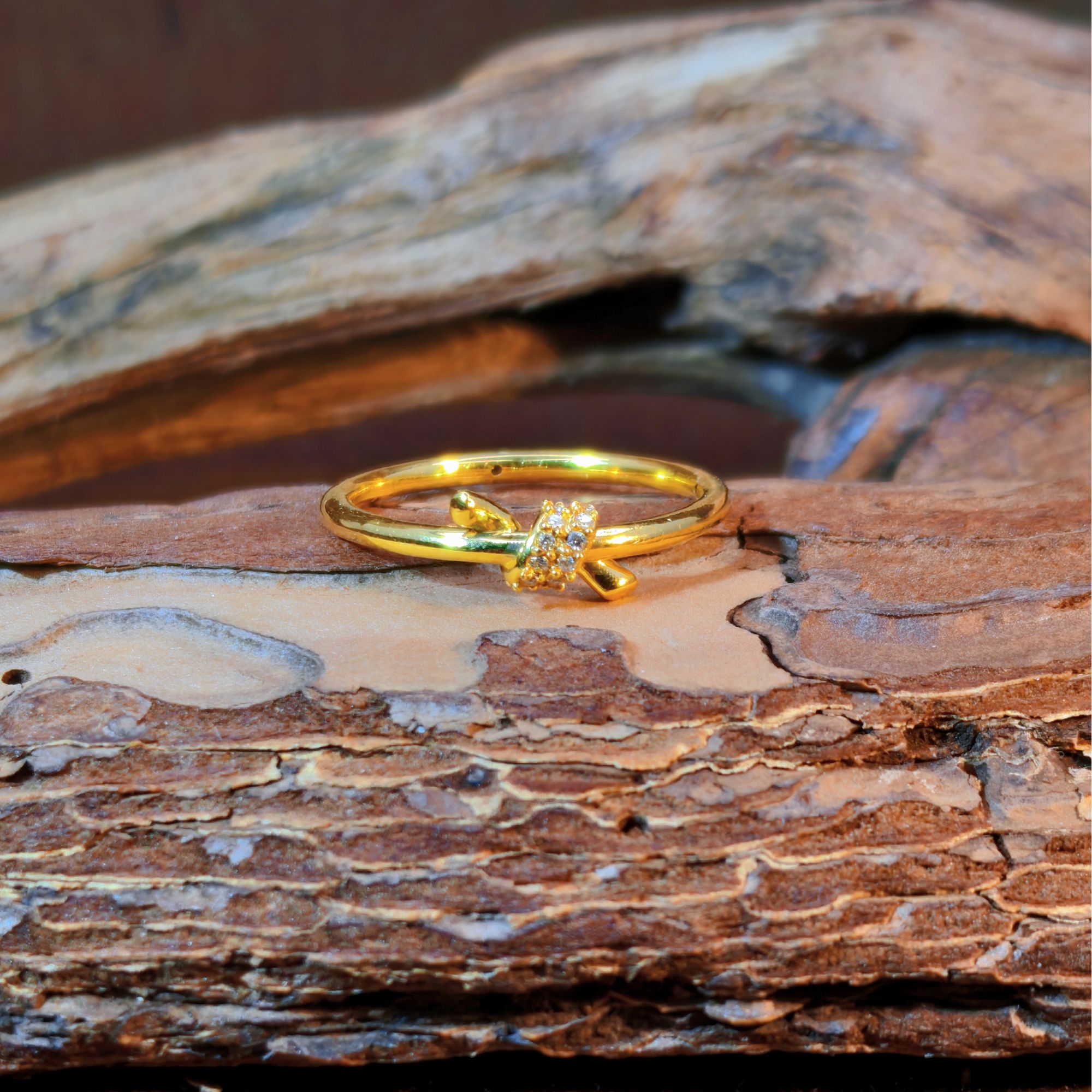 御瑞年【菲菲专享】足金999 交错星轨戒 6D工艺 双11大促