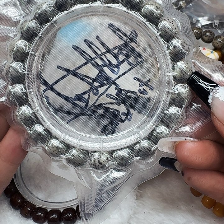 星月菩提手串572殿堂黑灰星月菩提10桶单圈