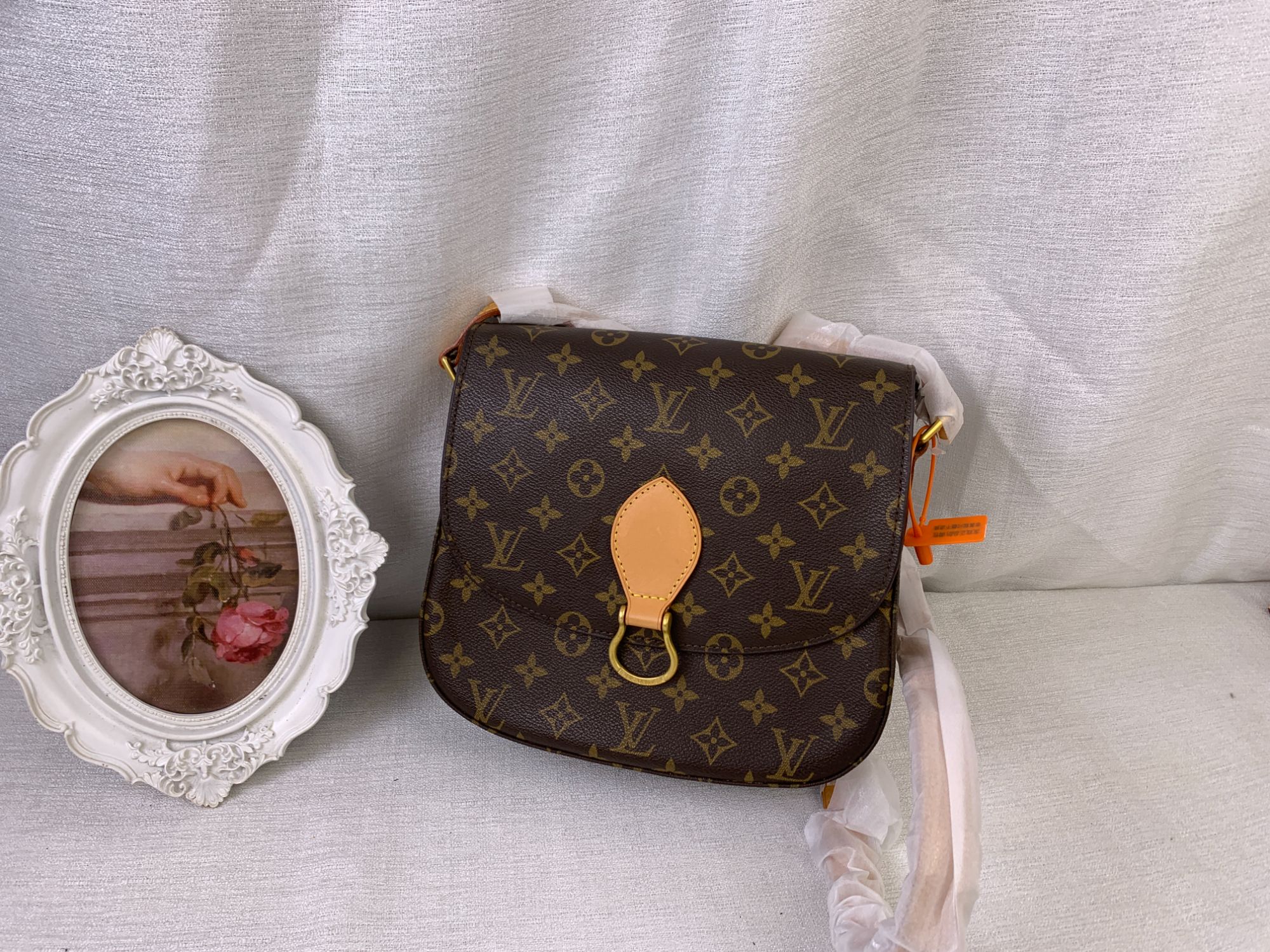 修复品LouisVuitton/路易威登 老花马蹄包/WJ10630026/0026