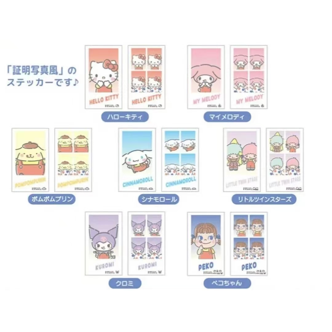 【日版】Sanrio三丽鸥不二家联名系列证件照潮玩盲盒
