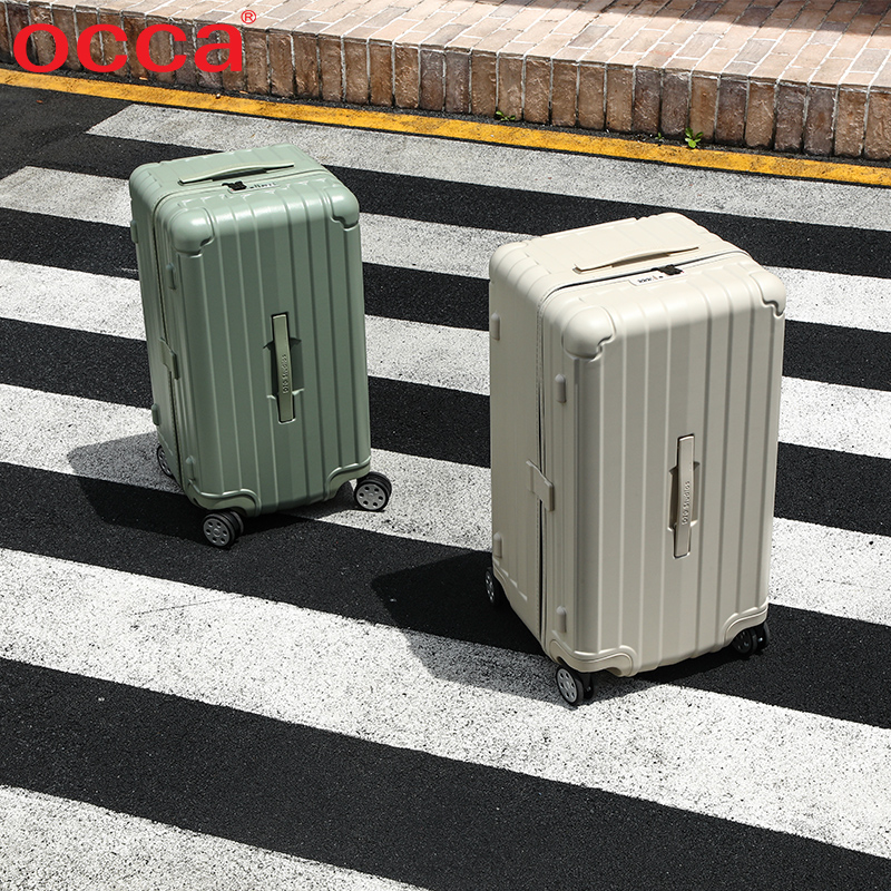 OCCA/Trunk大容量行李箱37分旅行箱高颜值纯PC坚固耐用顺滑行李箱