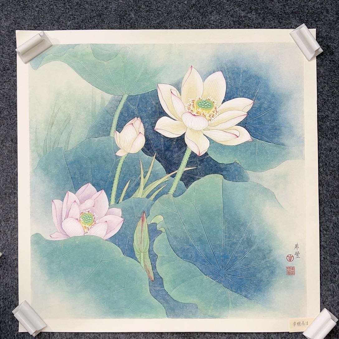 国画（g91662）净雅高洁 书画