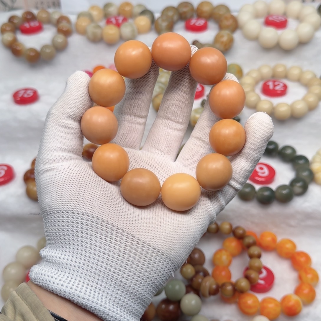 吊坠白玉菩提卡22旺仔小馒头手工干磨浮福利款