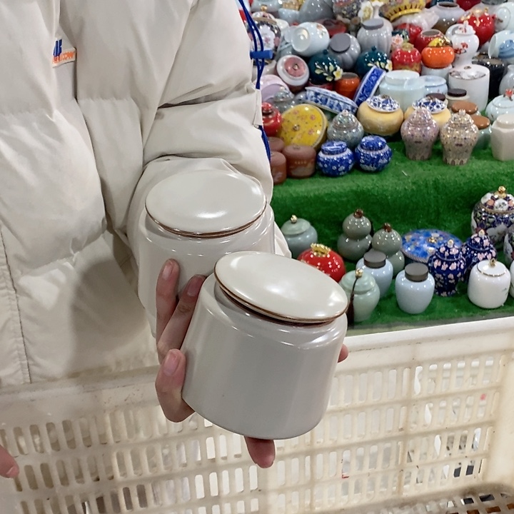 罐陶瓷储物罐密封罐