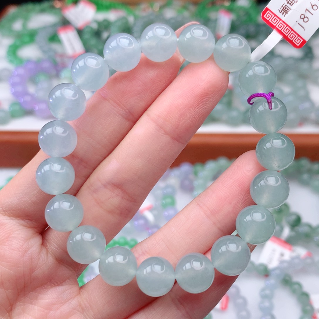 翡翠手链未镶嵌翡翠10mm