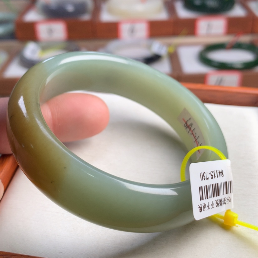 【闪购商品】和田玉手镯未镶嵌57.3