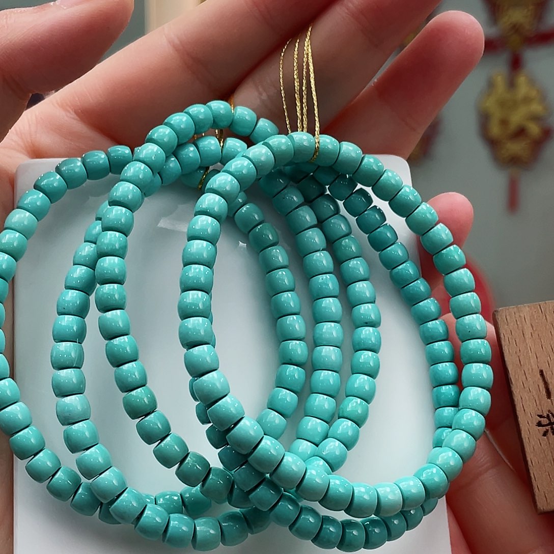 绿松石手串未镶嵌