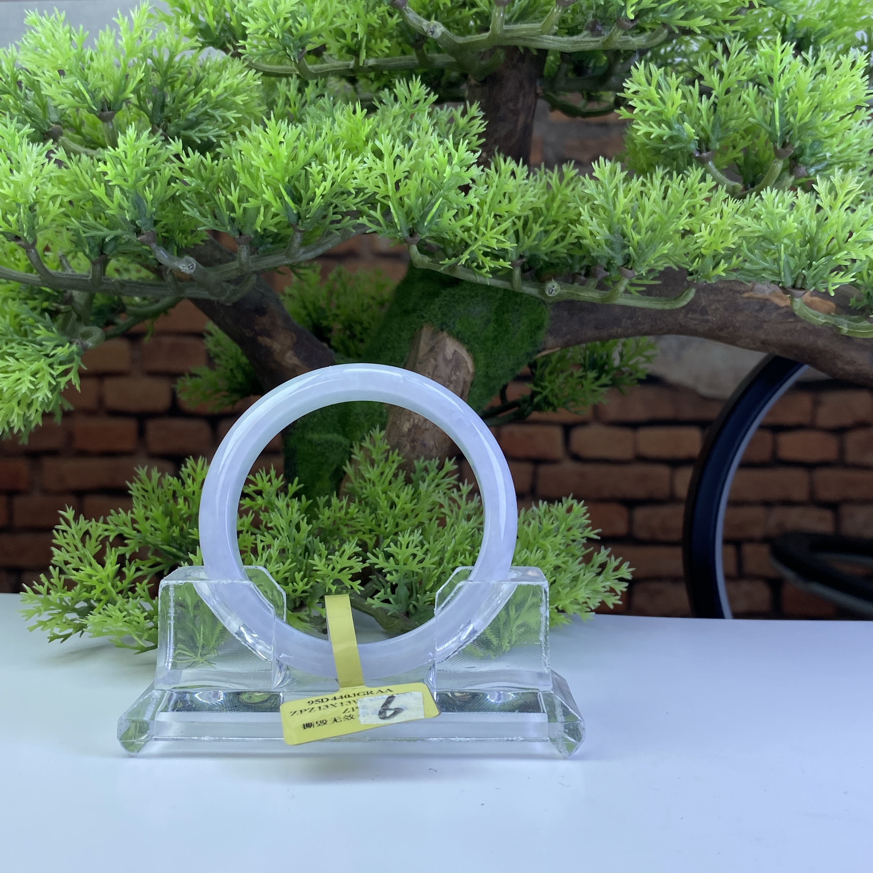 55.8【刀客砍价王】妮妮-天然缅甸A货翡翠手镯 L6