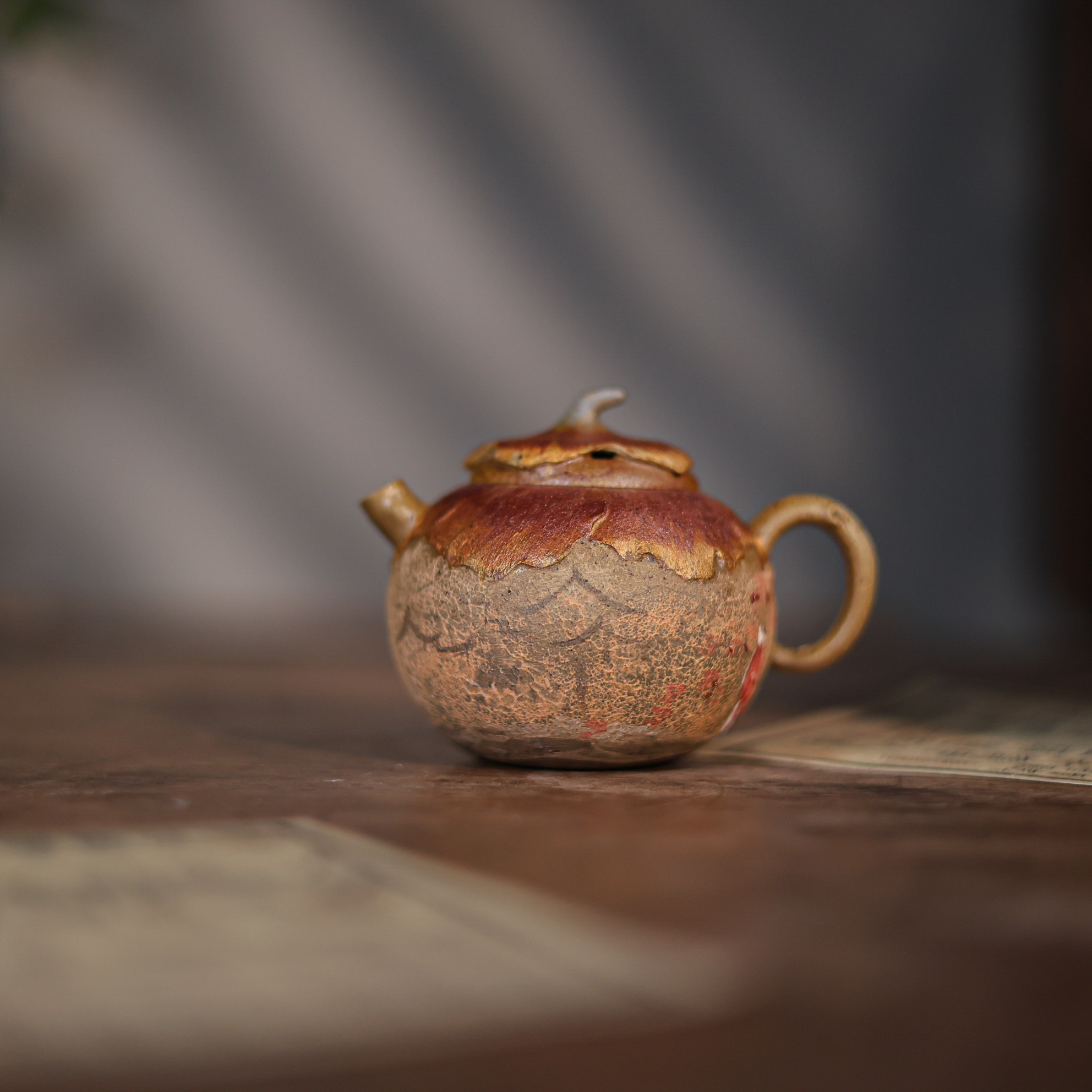 【九姐爱喝茶】石榴花壶（观羽0718）