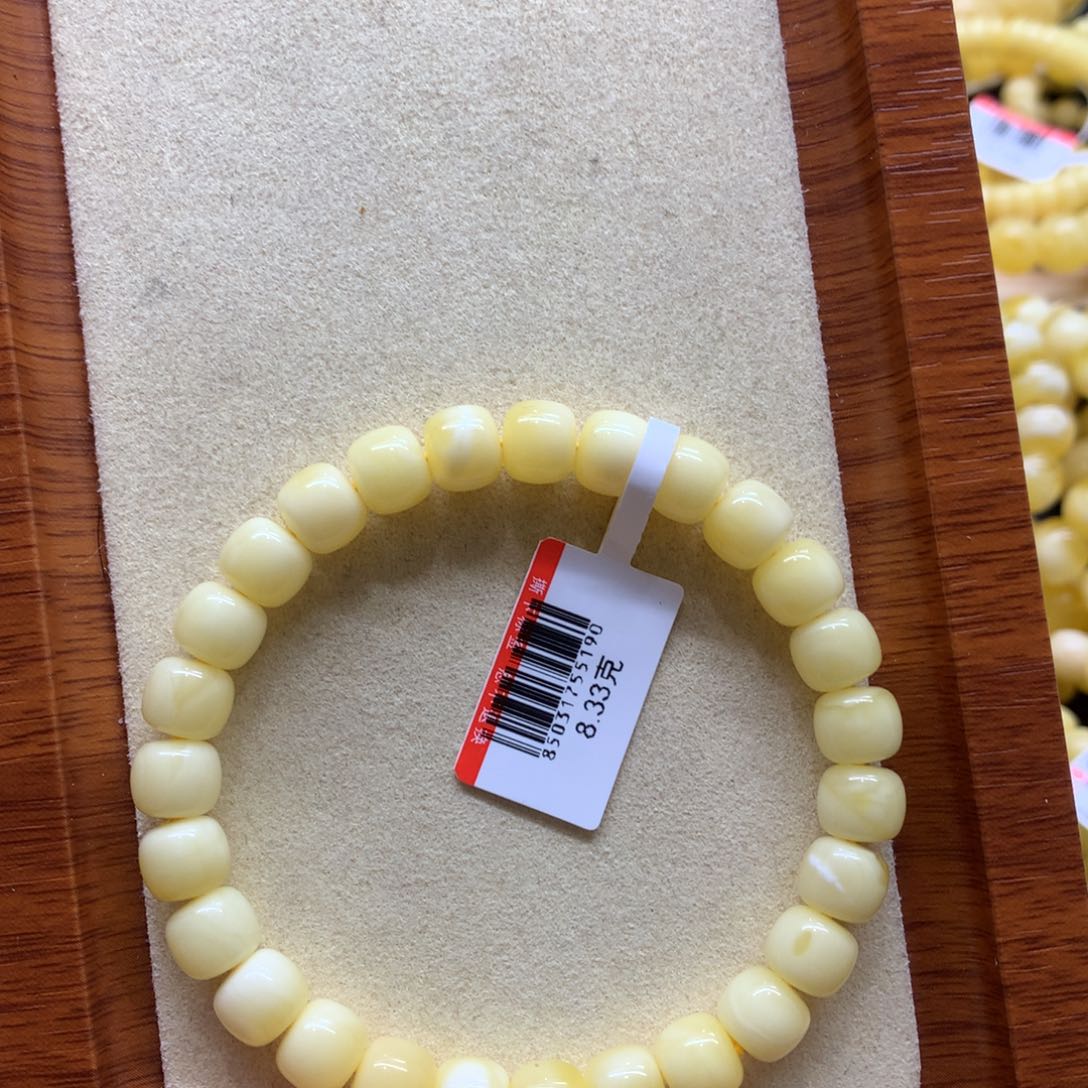 蜜蜡手链未镶嵌蜜蜡