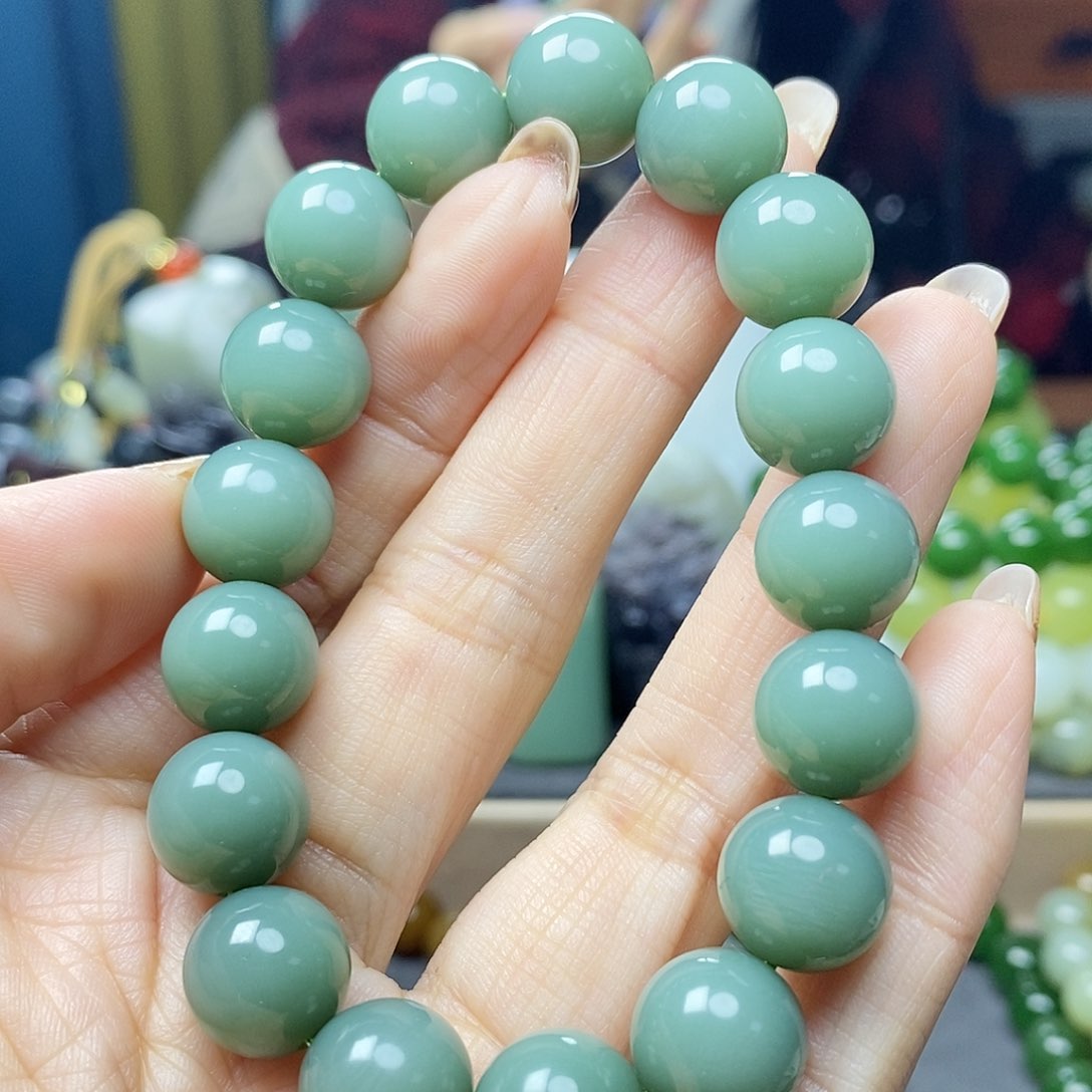 和田玉手链未镶嵌