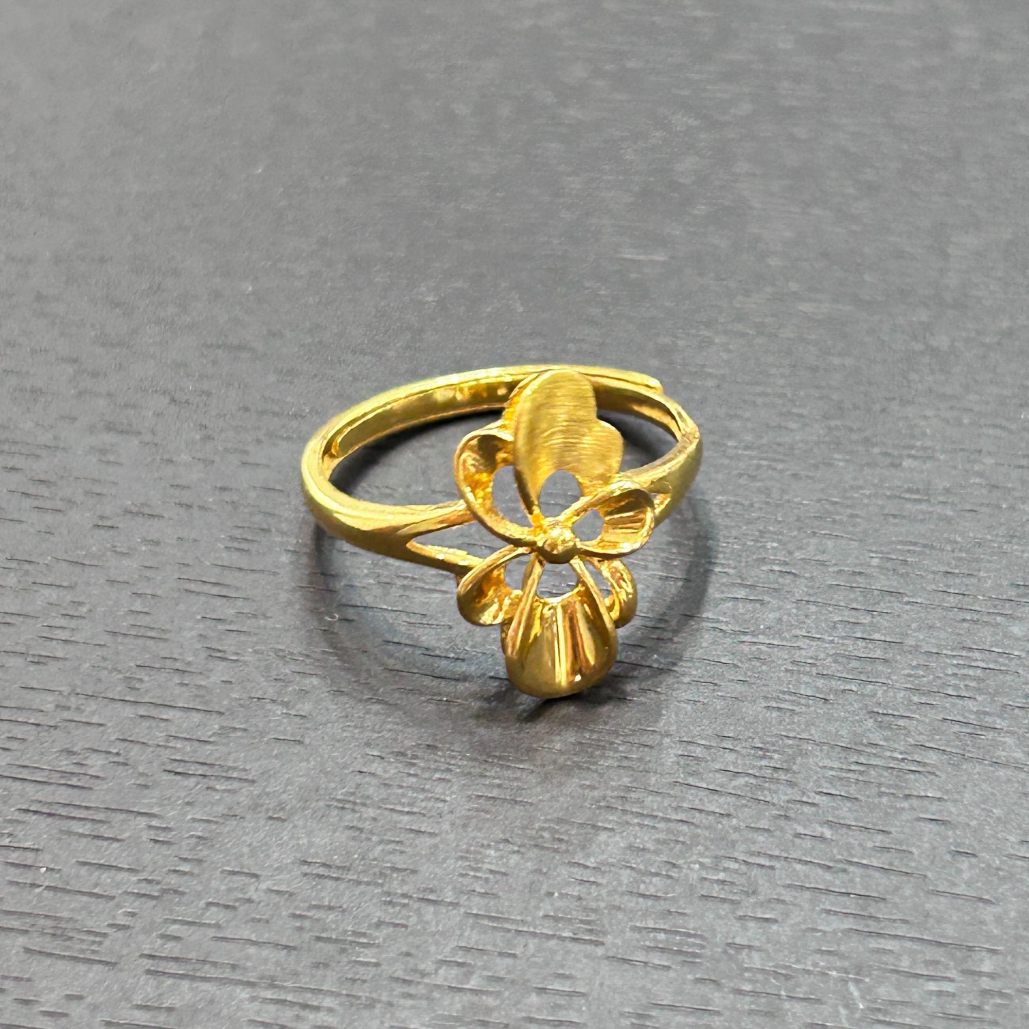 【店长专享】足金999投资金攒黄金悦己鸢尾花ZBHJJ491克重多退少补