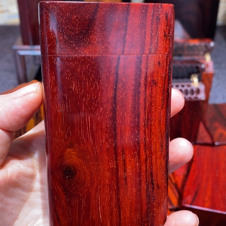 默***我檀香紫檀（小叶紫檀）细烟盒