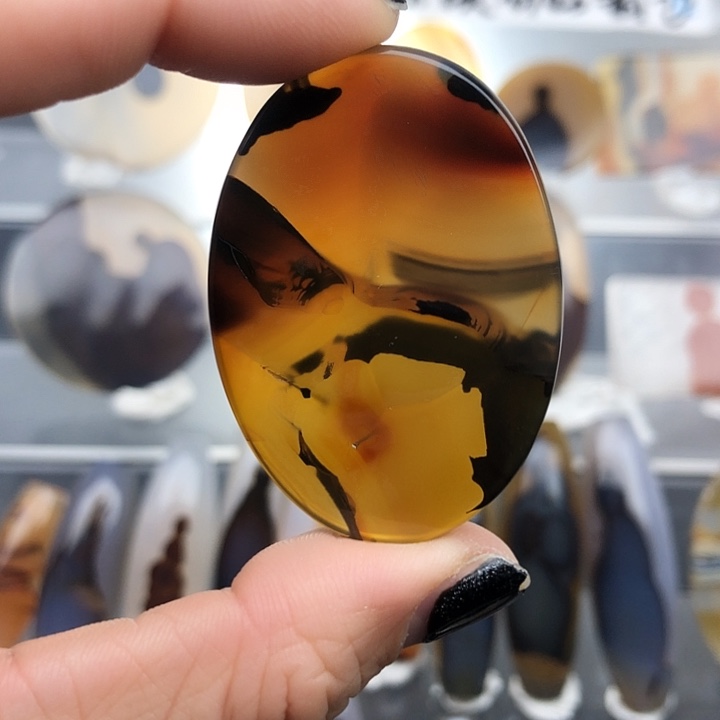 查罗石未镶嵌珠宝半成品64