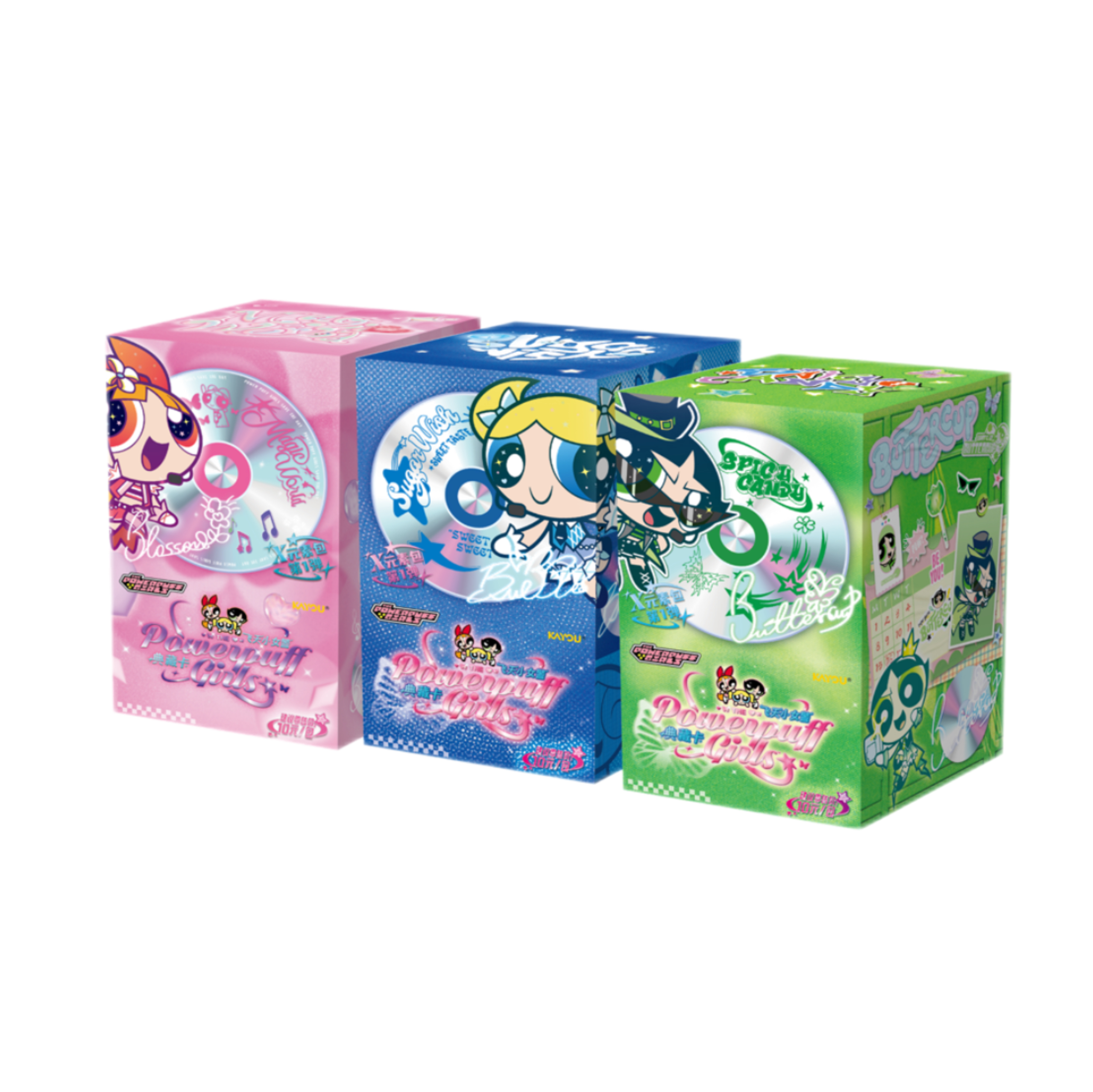 卡游【新人浮浮/啦啦队/三小只】小女警-X元素包卡牌盲盒 代拆