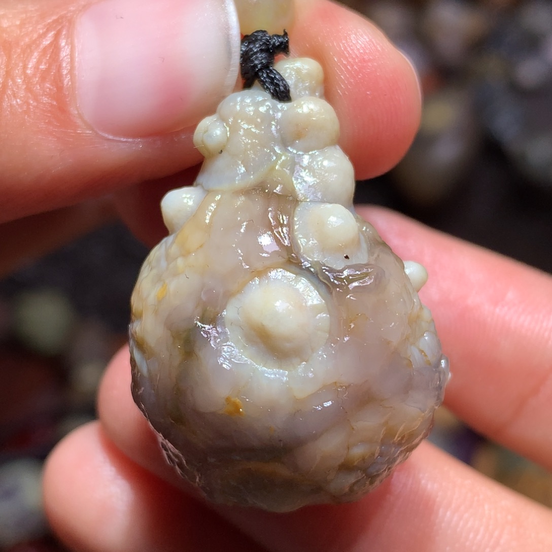 未镶嵌玛瑙/玉髓珠宝半成品