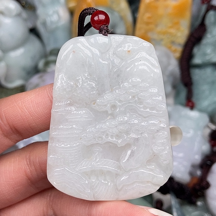 颈饰未镶嵌翡翠翡翠