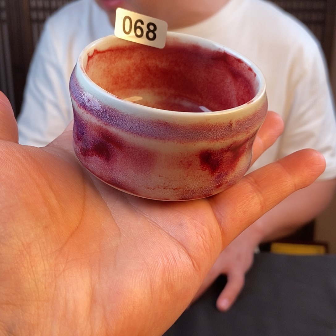 瓷片钧瓷主人杯杯