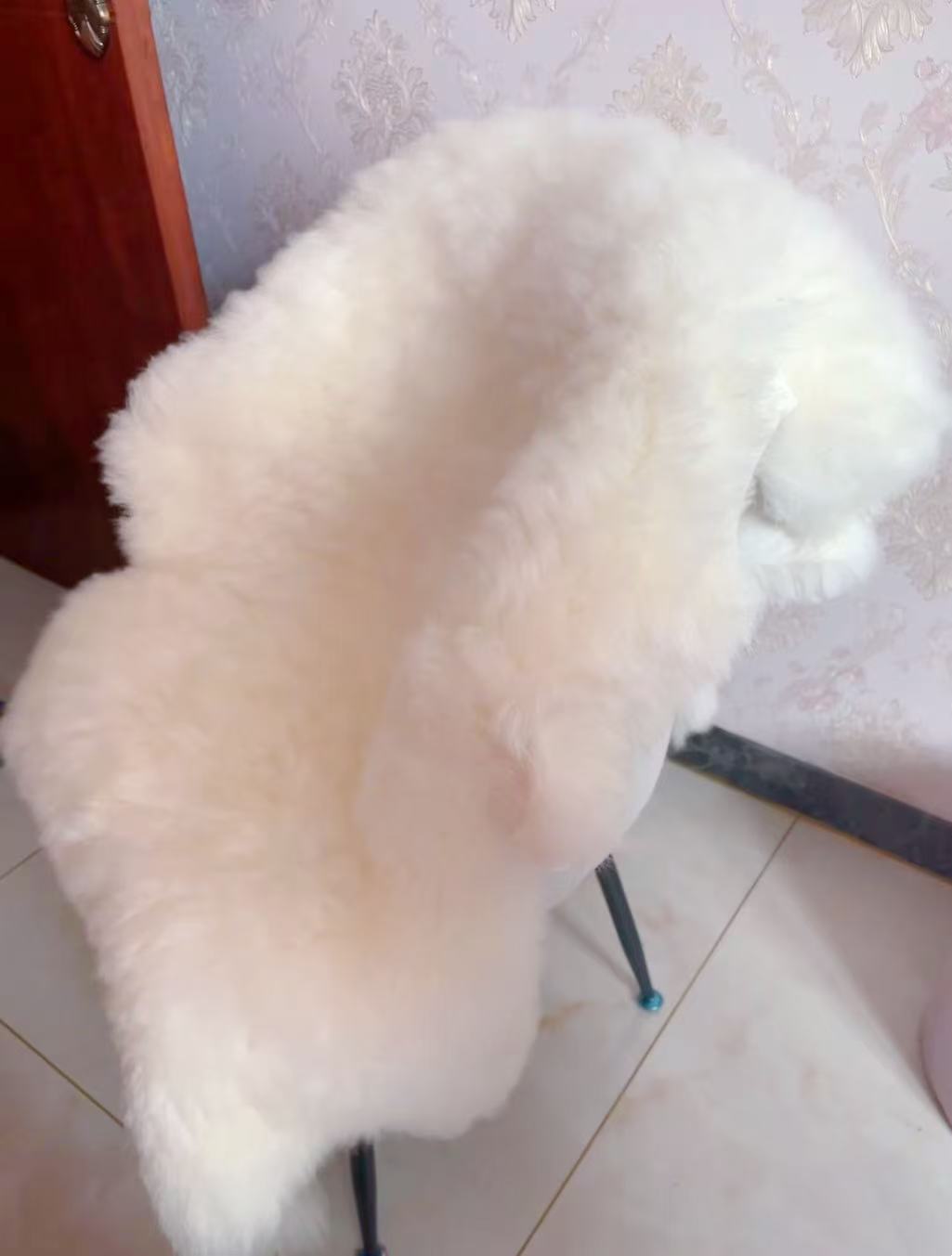 皮毛一体整张羊皮沙发垫汽车坐垫