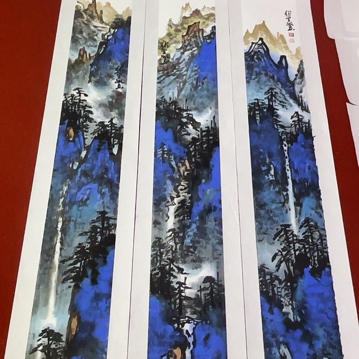 国画张圣敏先生纯手绘作品