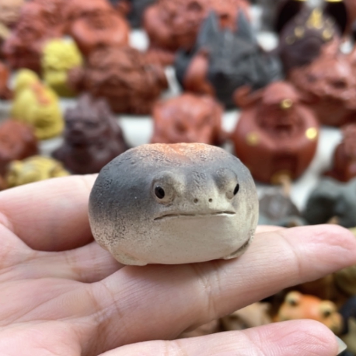 【闪购商品】紫砂茶宠紫砂青蛙