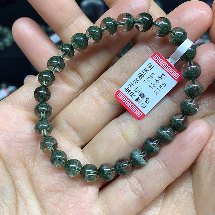 水晶手串未镶嵌天然水晶