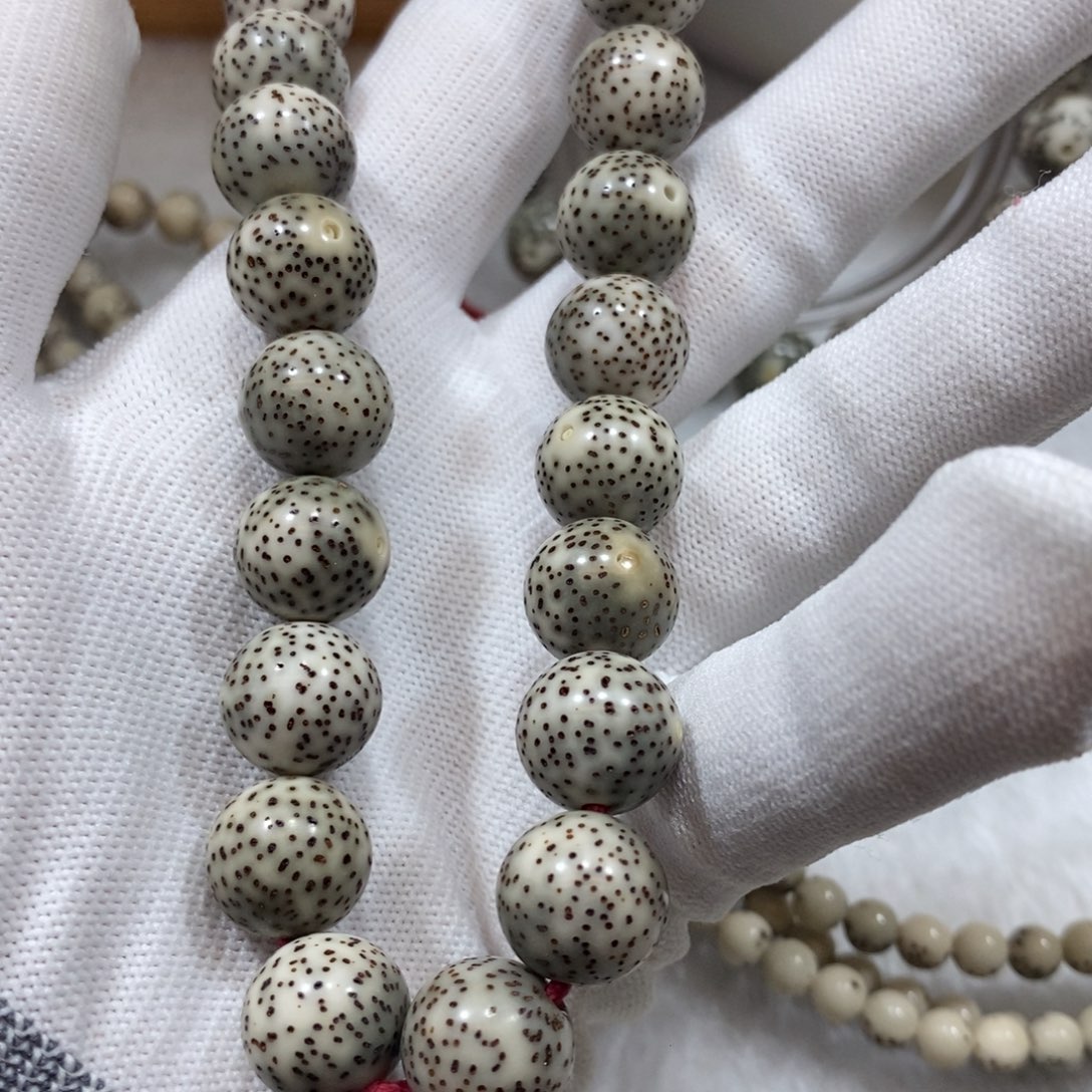 星月菩提手串青花瓷13