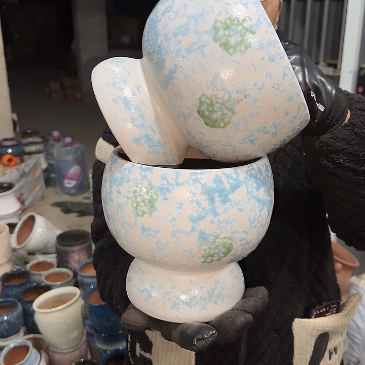 高度20口19肚子23啦啦花盆