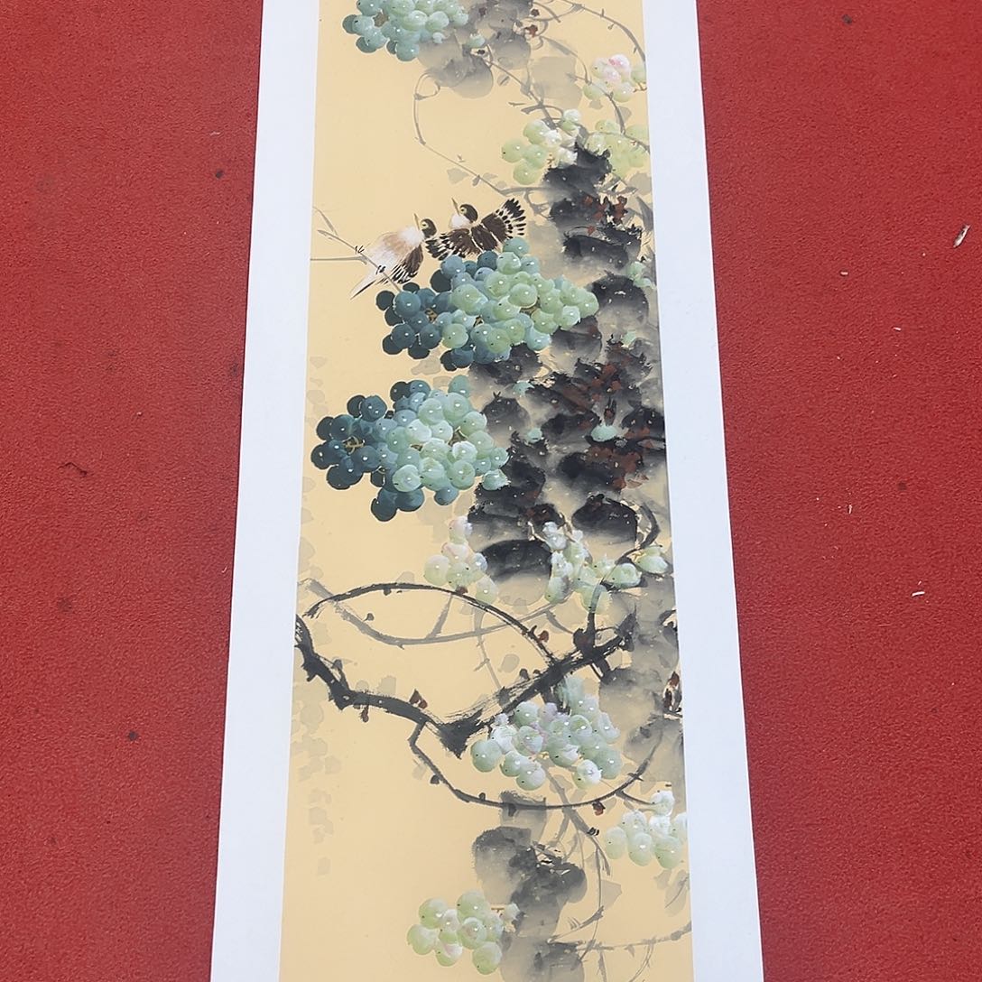 国画满意字画手绘作品