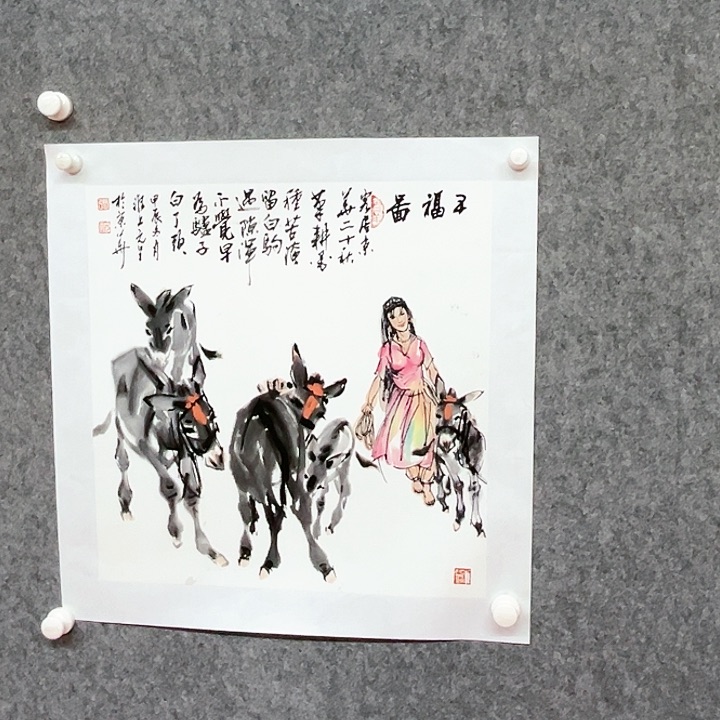 书法张友涛绘画作品