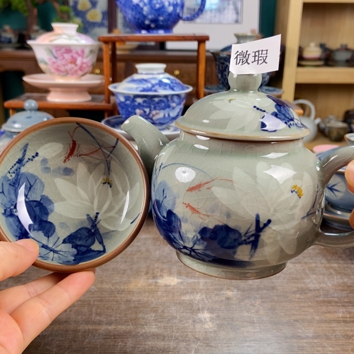 瓷片手工制作工艺精湛等特点