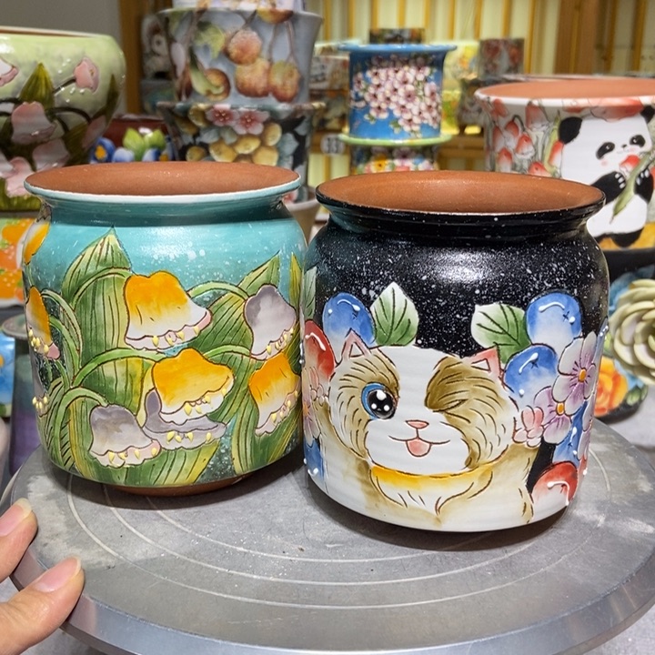 景德镇艺术手绘作品
