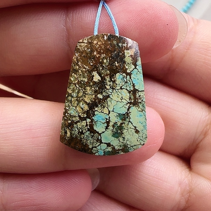 绿松石未镶嵌C天然原矿绿松石14