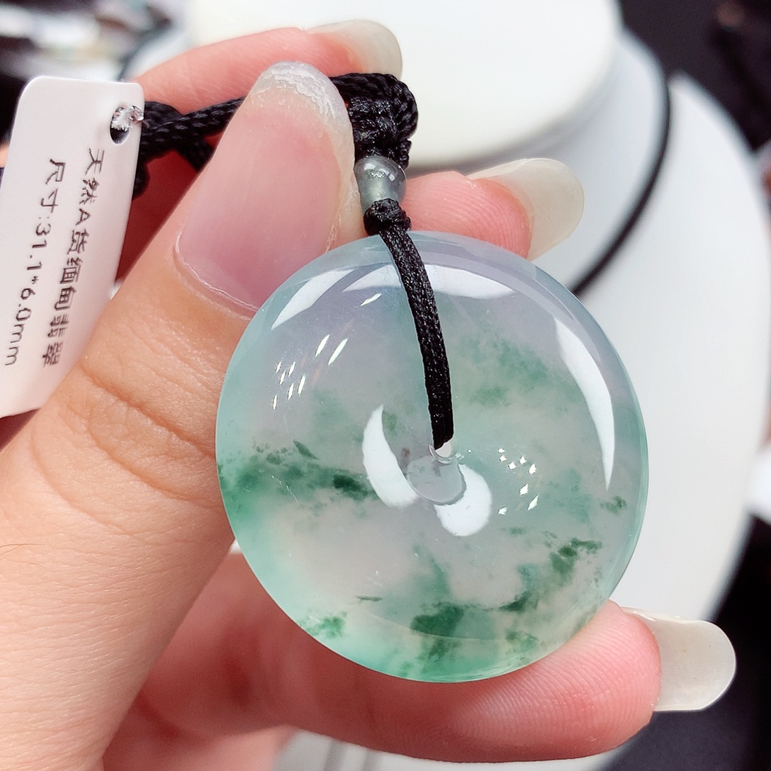 翡翠未镶嵌颈饰翡翠100，31.1/6