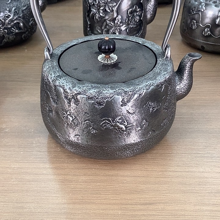 1砂铁螃蟹1500毫升纯手工打造