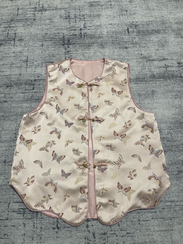 【731】新中式国风蝴蝶马甲