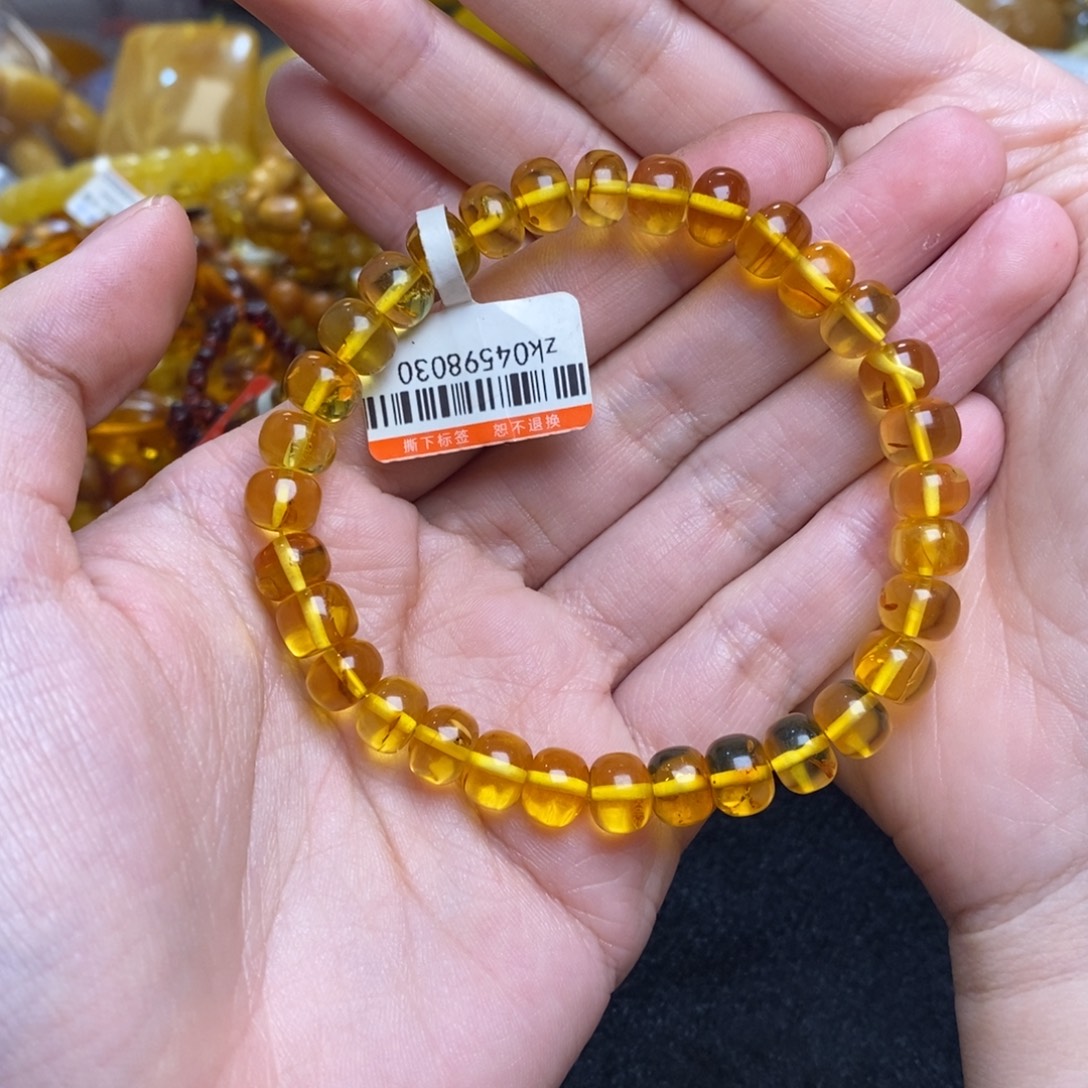 琥珀未镶嵌珠宝奇石