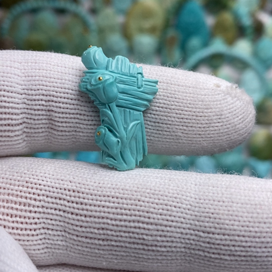 绿松石未镶嵌绿松石