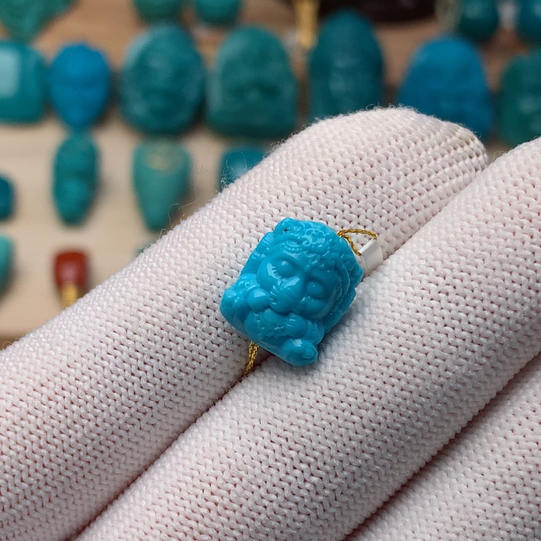 绿松石珠宝奇石未镶嵌