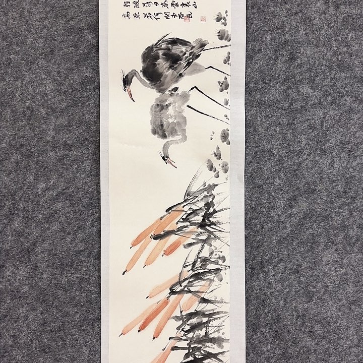 国画闲堂春民国画作品