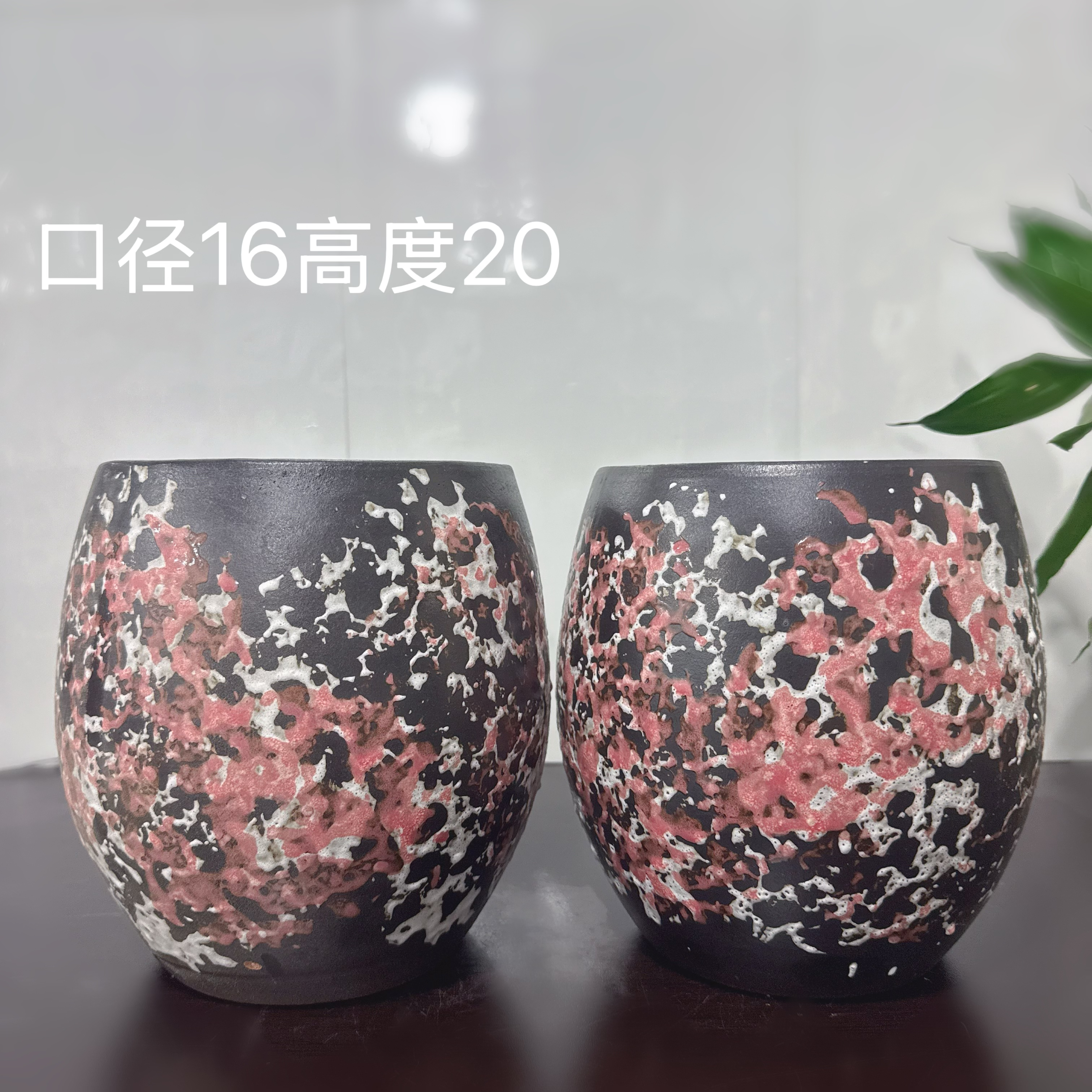 粗陶大口径透气复古紫砂老桩三角梅绿植家用户外庭院专用花盆