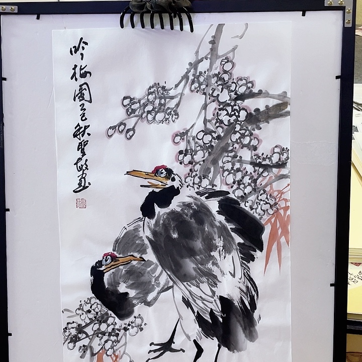 国画张圣敏先生纯手绘作品