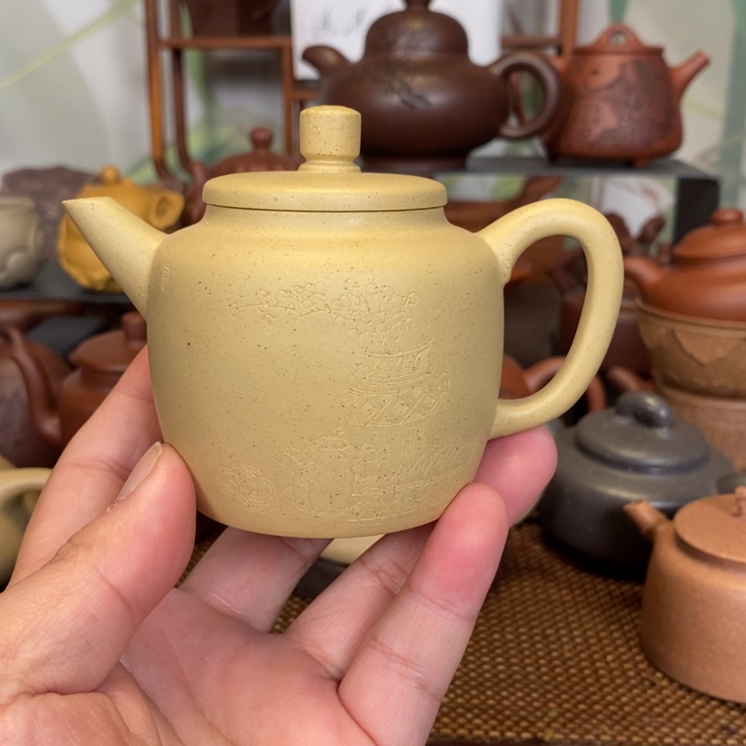 茶壶紫砂微瑕高温段泥不吐黑