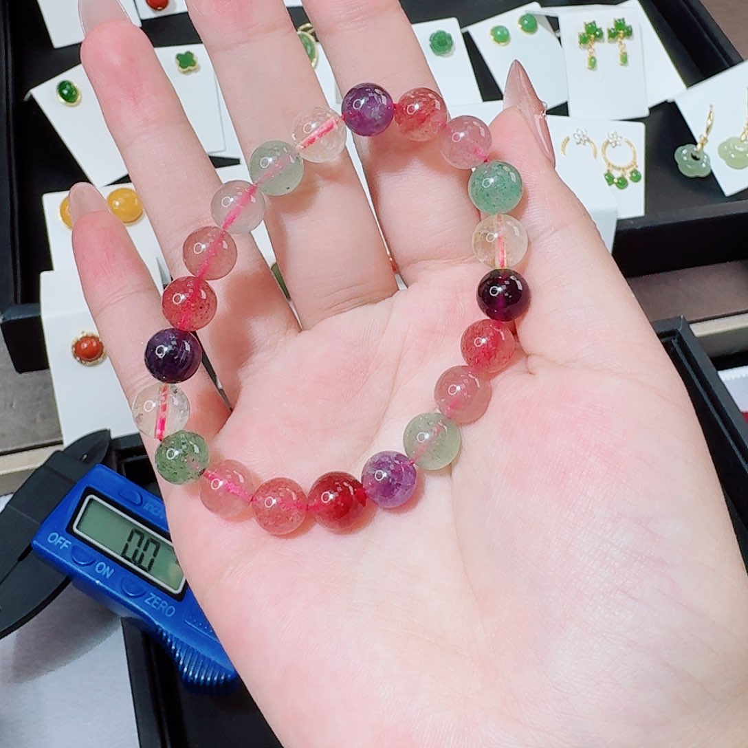 手串未镶嵌紫晶多宝手串