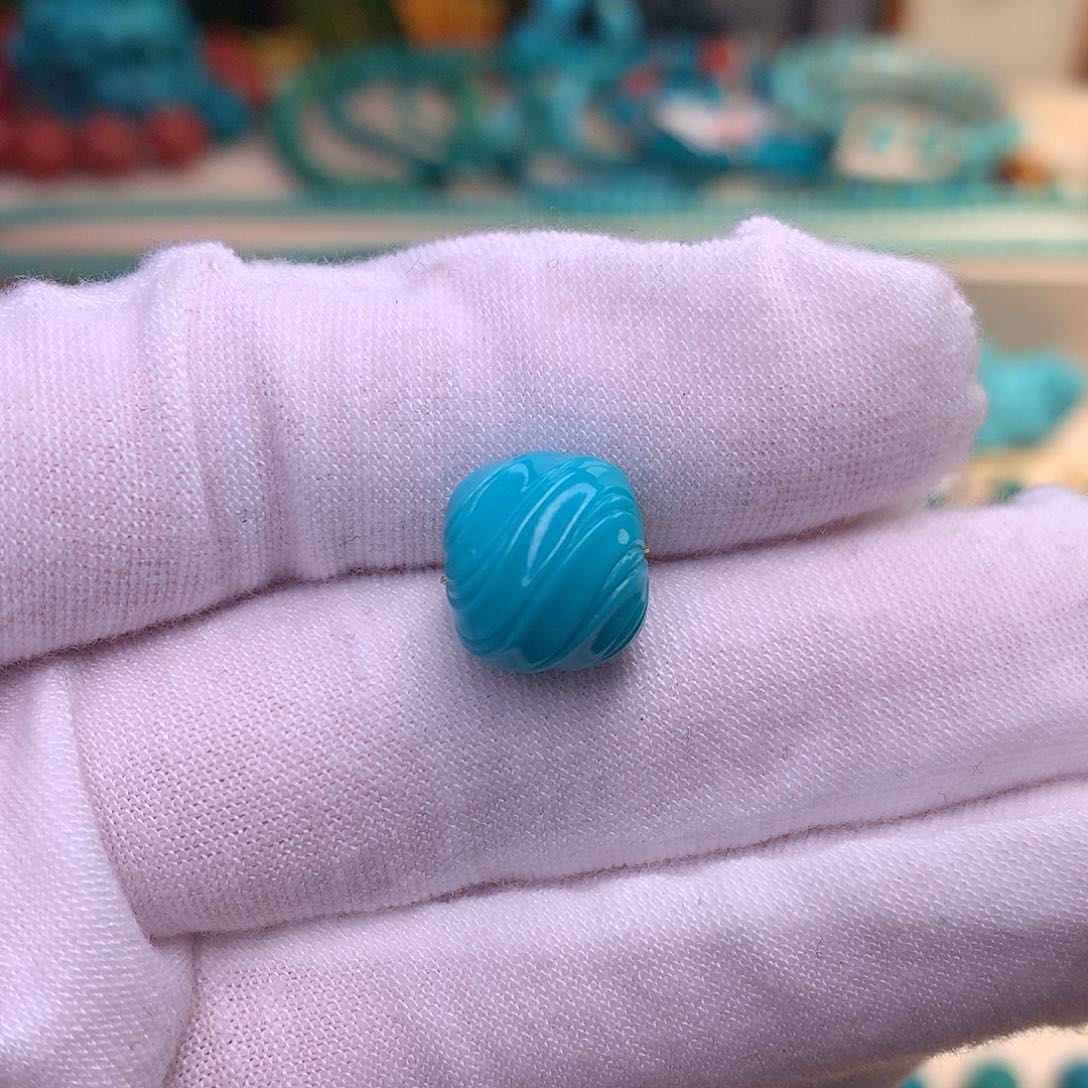 绿松石珠宝半成品未镶嵌